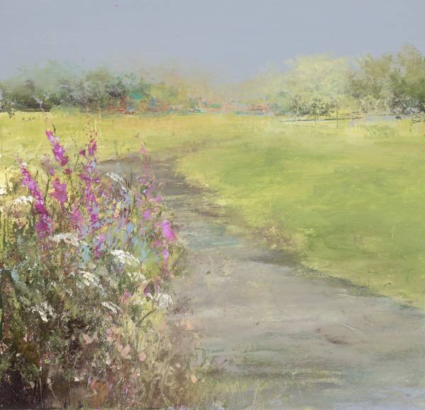 - Oil on Paper, Painting by Amanda Hoskin, measuring 15 x 16 cm (H x W) framed at 34 x 35 cm £475